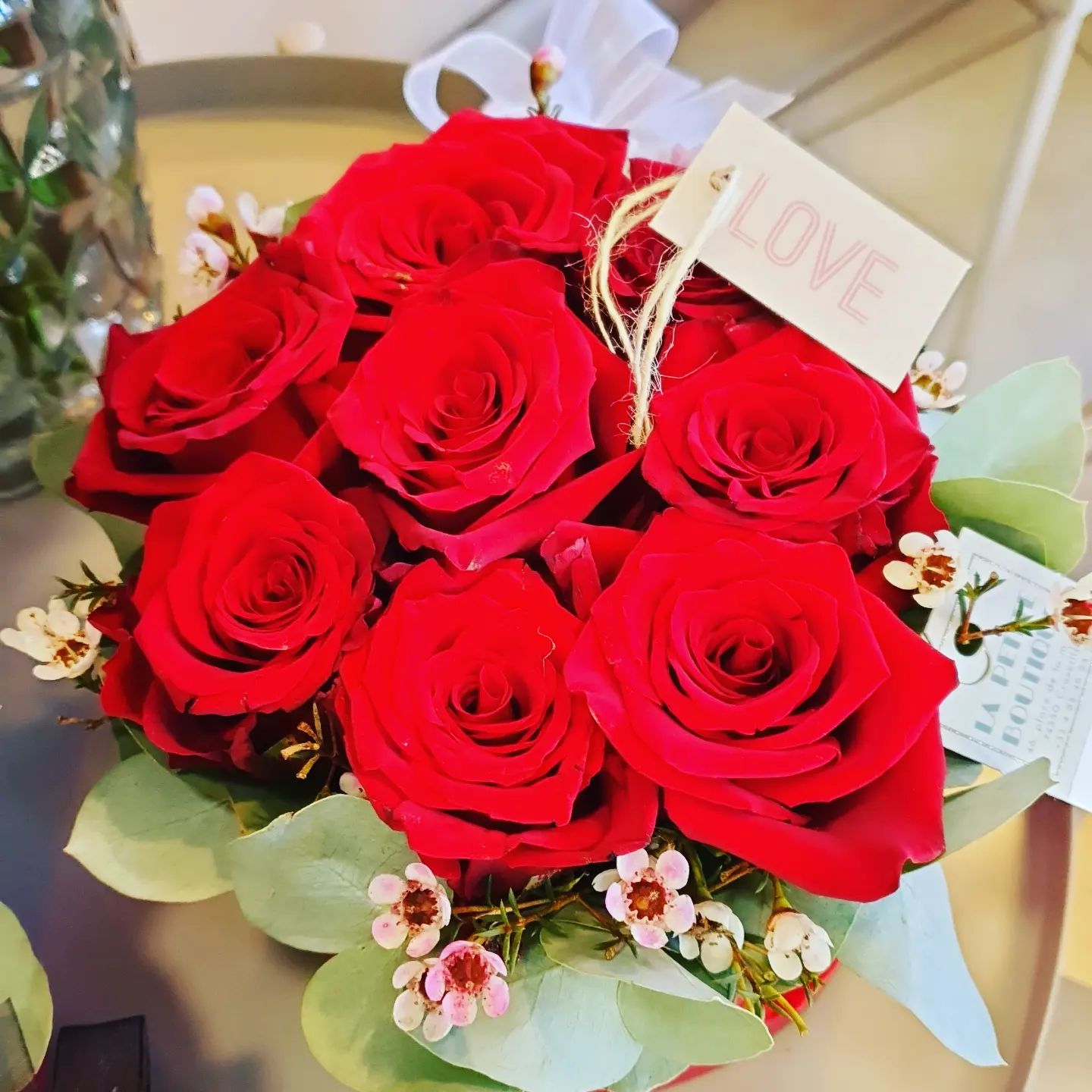 bouquet de roses rouge