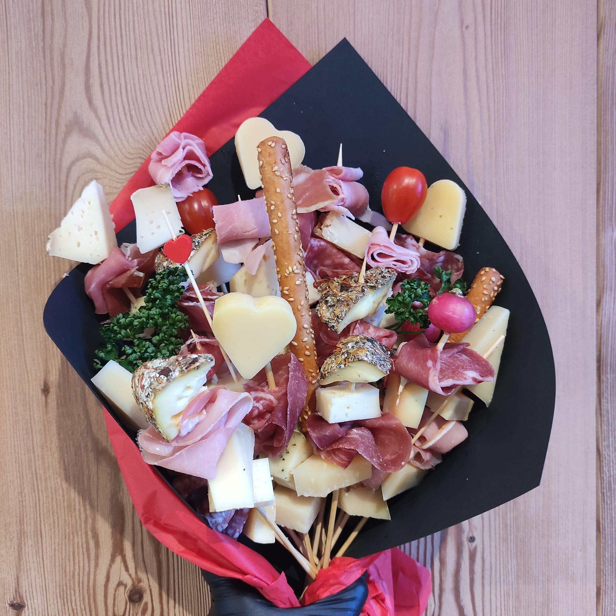 bouquet fromage charcuterie