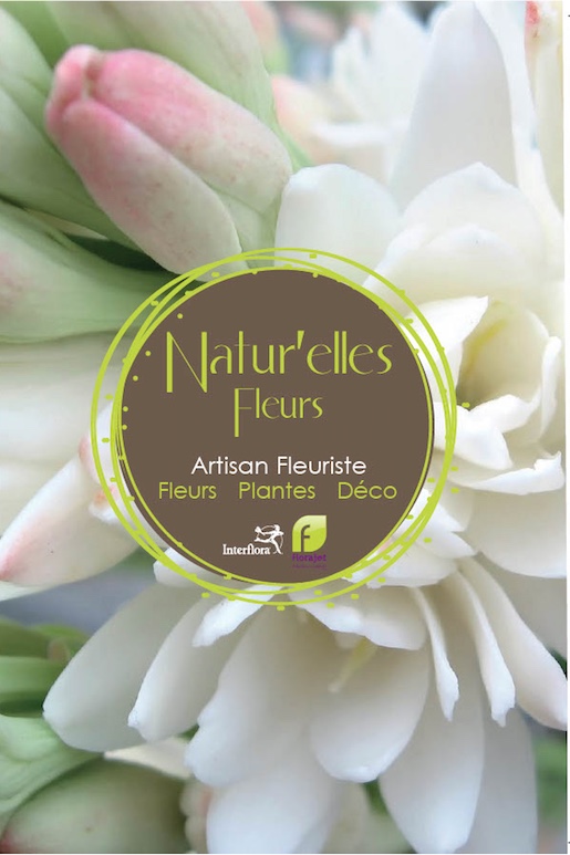 logo naturelles fleurs