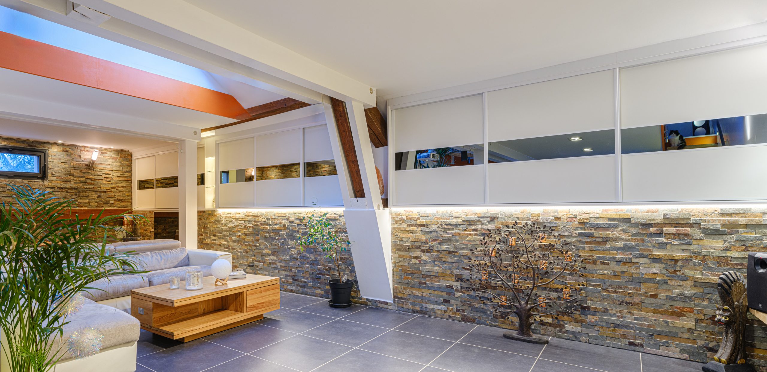 aménagement salon sur mesure vougy