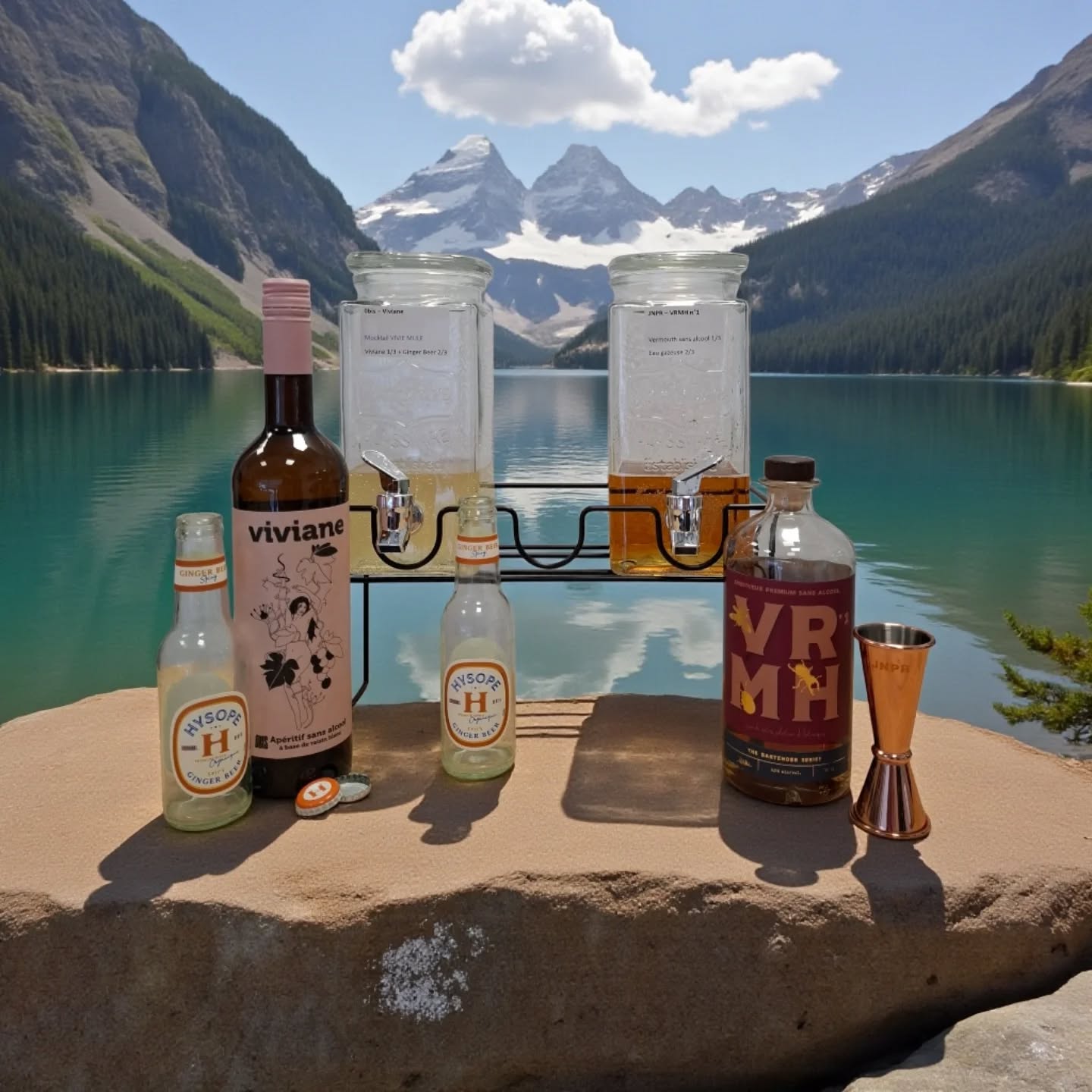 Spiritueux sans alcool cruseilles